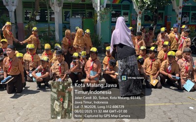 Belajar Daur Ulang Bersama PT BEKA di MI Sunan Kalijogo Karangbesuki